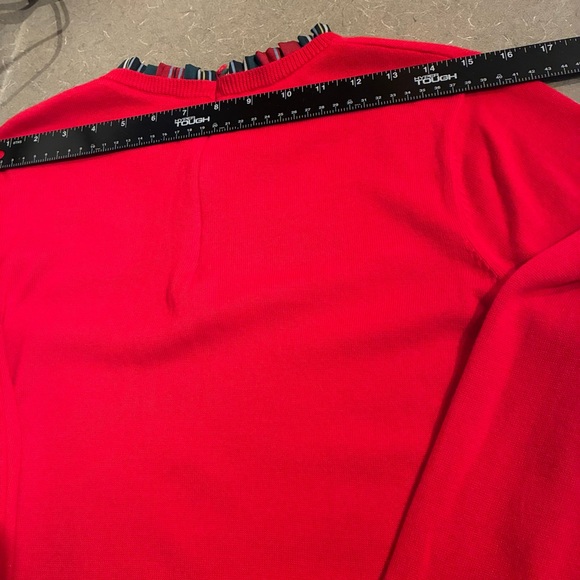 crown & ivy Red Plaid Layered Sweater - Picture 8 of 12